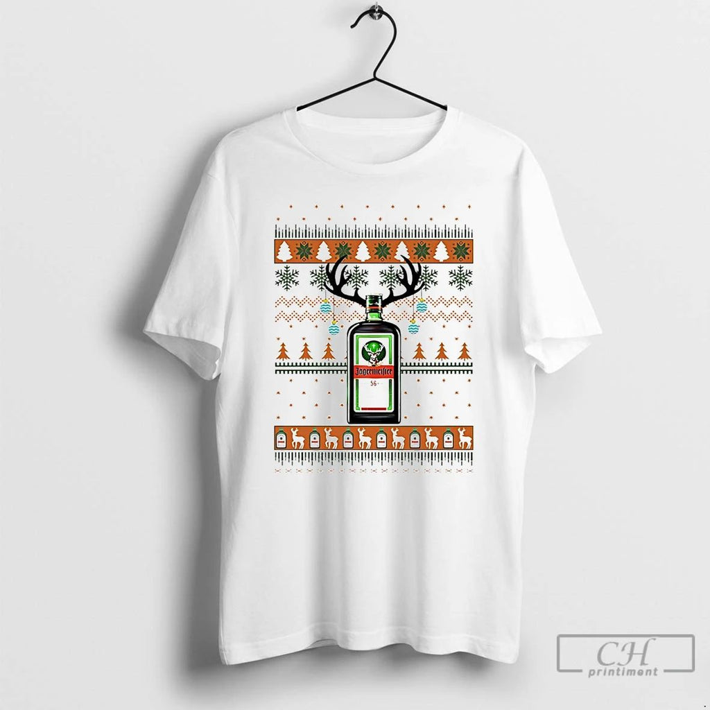 Classic Jagermeister Deer Christmas T Shirts
