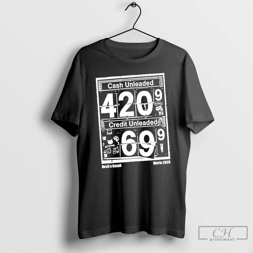 Classic Cash Unleaded Credit Unleaded Devil X Detail Marta 2025 T Shirts