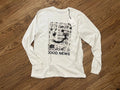 SALT SURF Smiley Face Good News Long Sleeve Shirt Size Medium - NWT