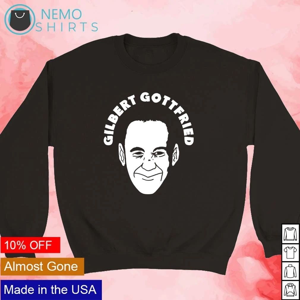 Gilbert Gottfried Portrait comedian actor shirt