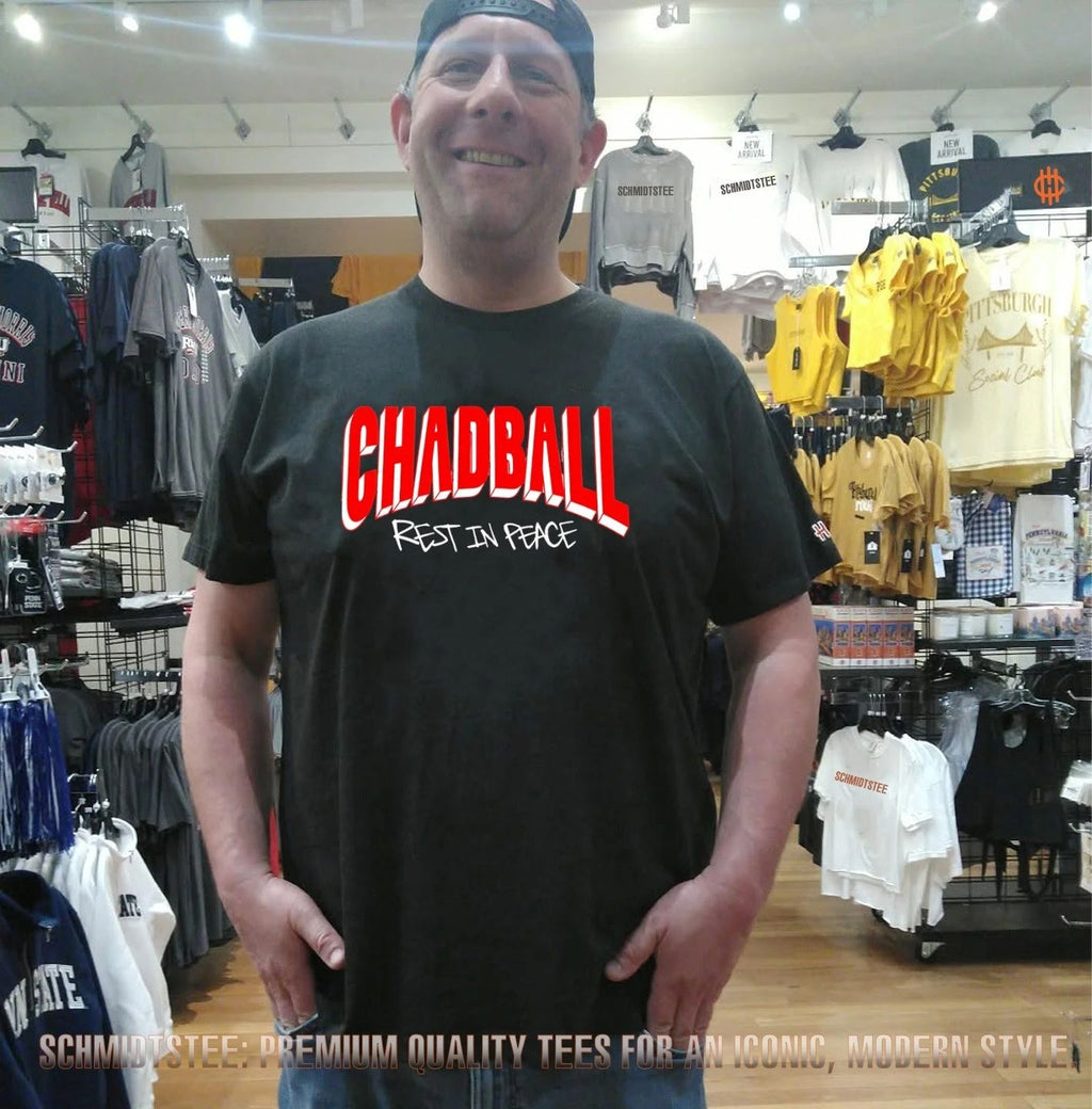 Chadball Rest in Peace Tribute Memorial shirt
