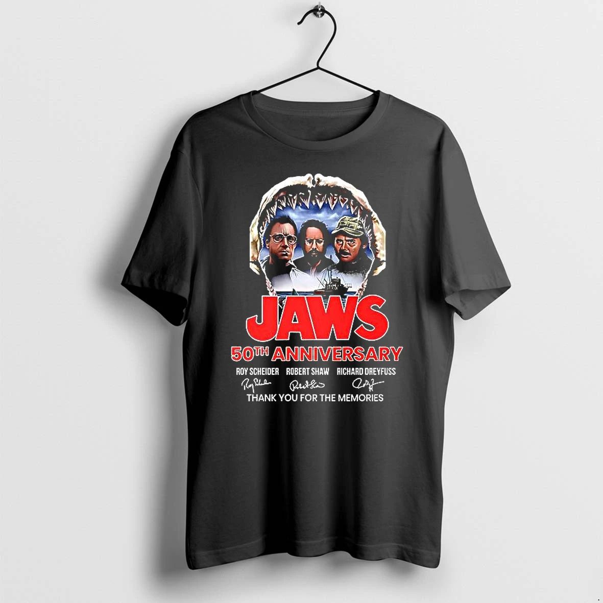 Jaws 50th Anniversary Thank You For The Memories Tshirts Sweater