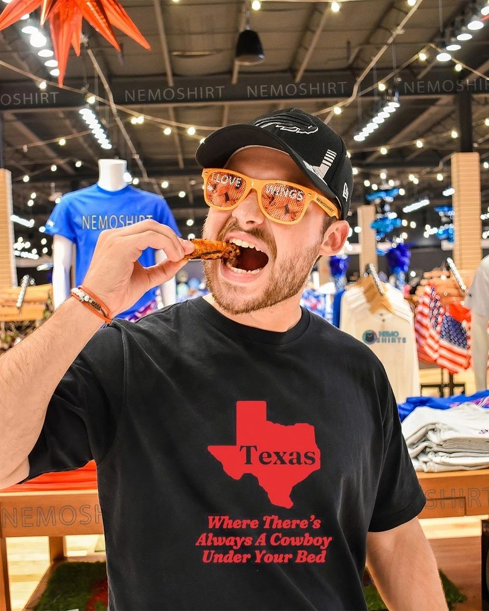 Texas Where There Is Always a Cowboy Under Your Bed shirt