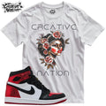 Shirt To Match 1 High OG Ruby Unisex Tee Sneaker Shirt Cute Shirt For Sneaker T