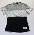 Southpole T Shirt Mens Small Multicolor Colorblock Paint Splatter Cotton Casual