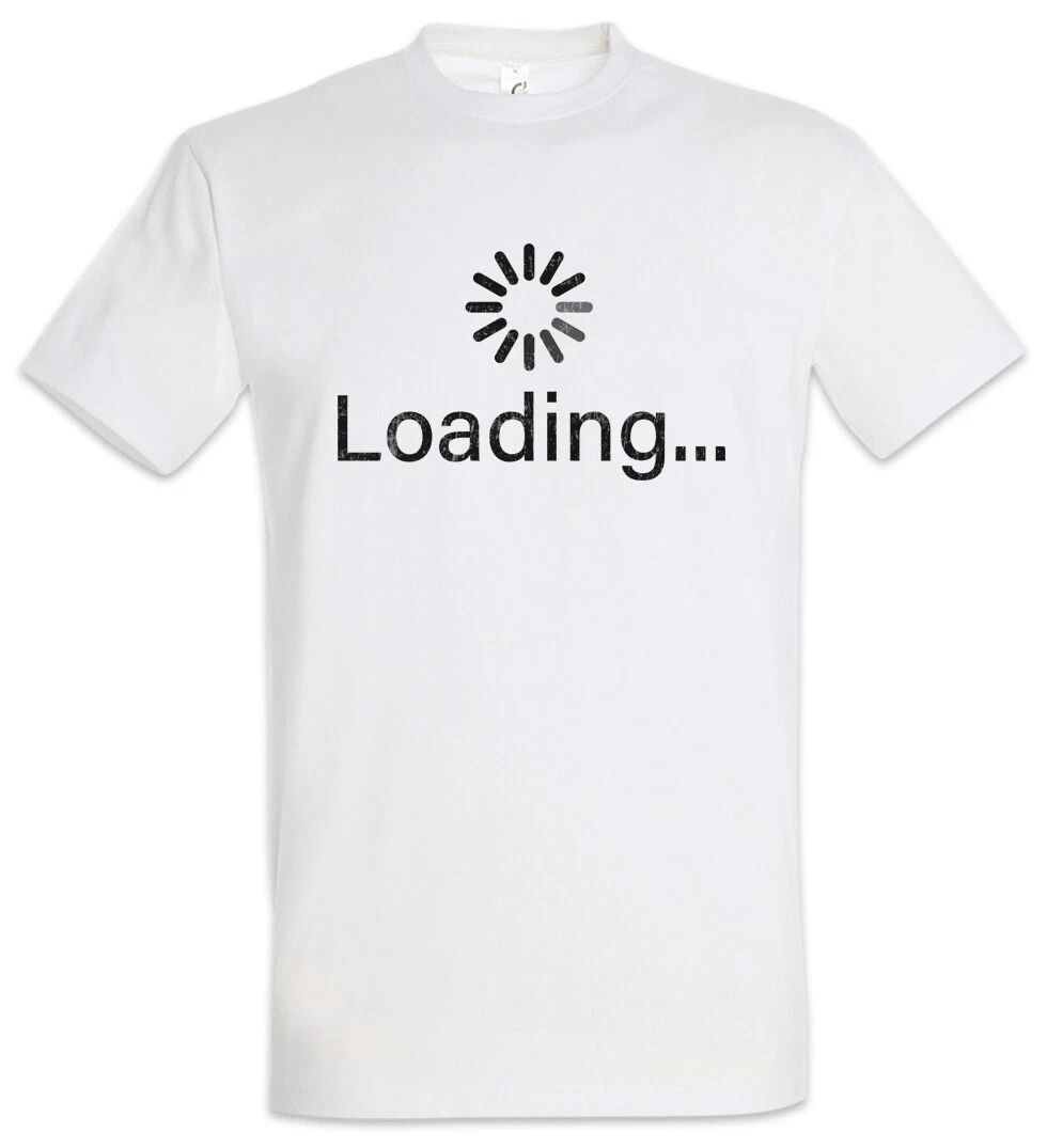 Loading Symbol T-Shirt Fun Geek Admin Computer Science Scientist Coder Developer