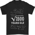 50th Birthday 50 Year Old Geek Funny Maths Mens T-Shirt 100% Cotton