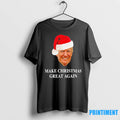 Santa Donald Trump Make Christmas Great Again Tshirts Sweater