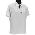 Oakley Elemental 2.0 Polo Mens Size S Small White Plain Golf Regular Fit Tee