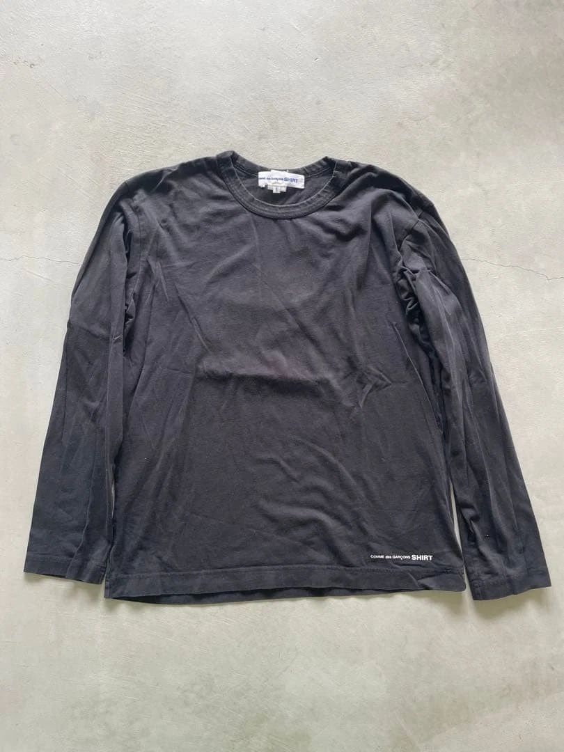 Comme des Garçons Simple Long-Sleeve T-Shirt, Black