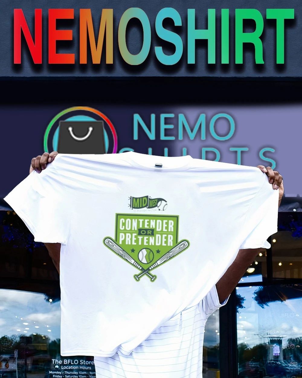 7th Annual Contender OR Pretender Softball shirt