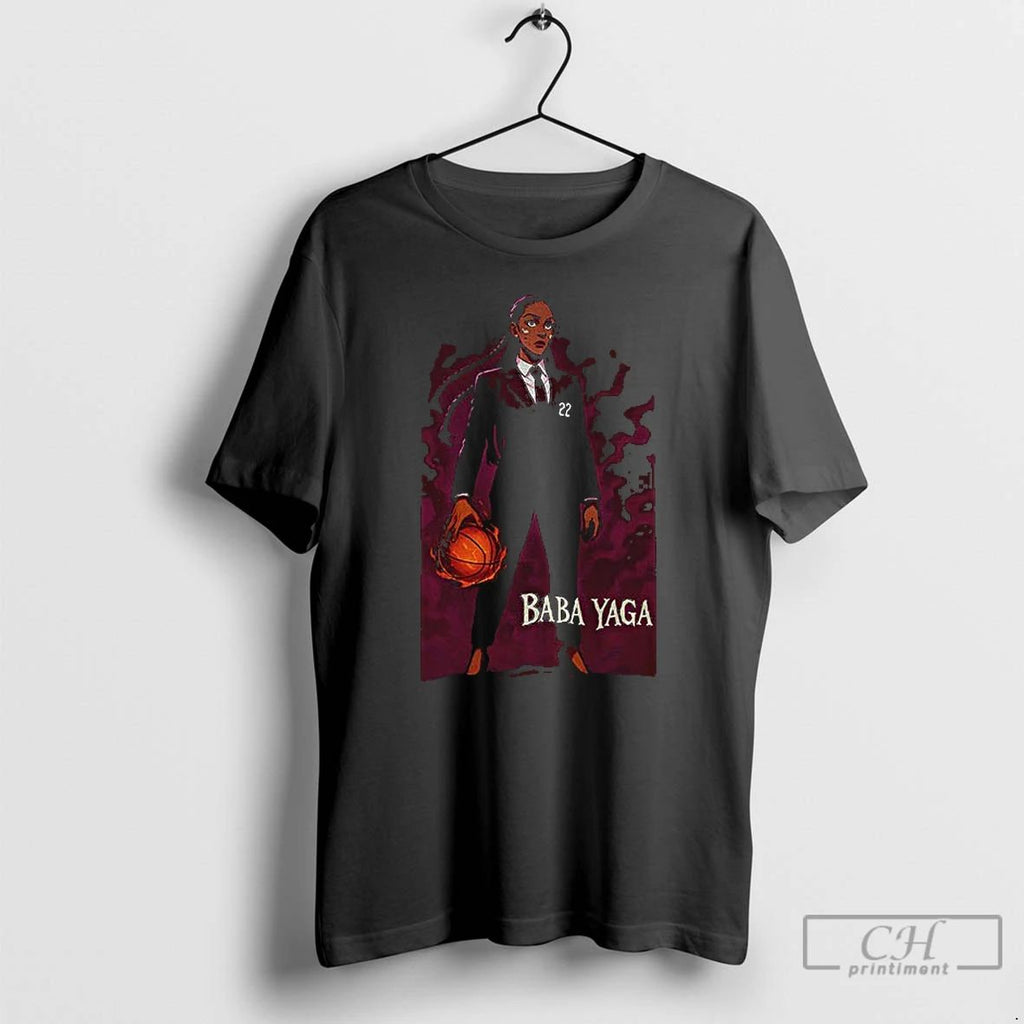 Classic Aja Wilson Baba Yaga Graphic T Shirts