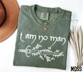 Comfort Colors  I Am No Man Shirt  Bookish Shirt  Fantasy Reader Shirt  Fantasy