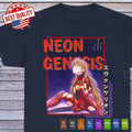 Asuka T Shirt Eva Nerv Neon Genesis Evangelion Anime Japanese Tee Manga Cosplay