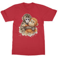 Punch The Monkey With his Plush Monkey Unisex T-Shirt