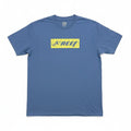 Reef Graphic T-Shirt Mens XL Blue Short Sleeve Cotton Surf Logo Tee