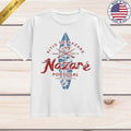 Lisbon Portugal Retro Surf Vintage Beach Graphic T-Shirt S-4XL