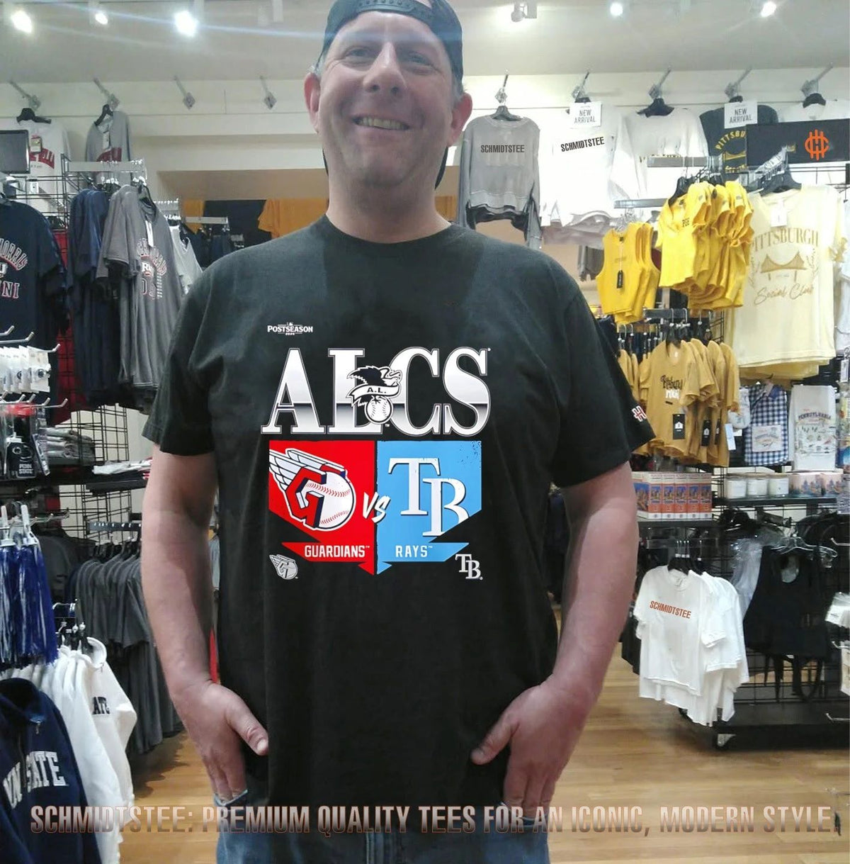 Cleveland Guardians vs. Tampa Bay Rays 2026 American League Championship Series Matchup shirt