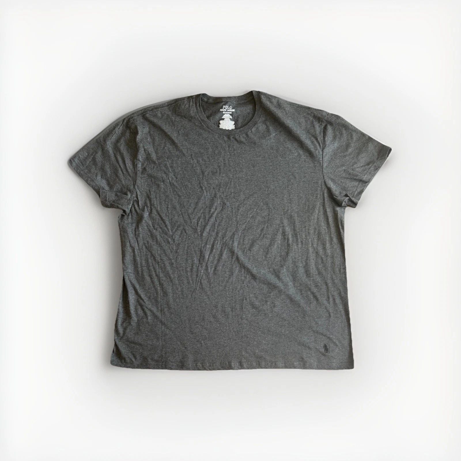Polo Ralph Lauren Classic Fit T Shirt 2XL Dark Gray Cotton Pony Logo Tee