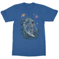Surfing Cosmic Waves - Colorful Astronaut Cute Space Unisex T-Shirt