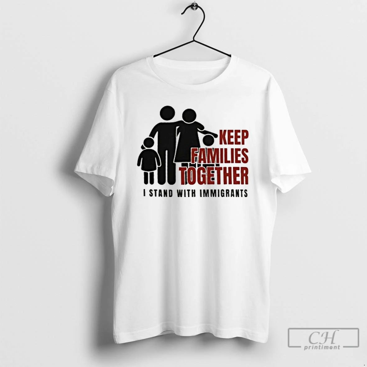 Classic Keep Families Together I Stand With Immigrants T Shirts