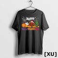 Happy Hallothanksmas Halloween Thanksgiving Christmas Season Tshirts Sweater