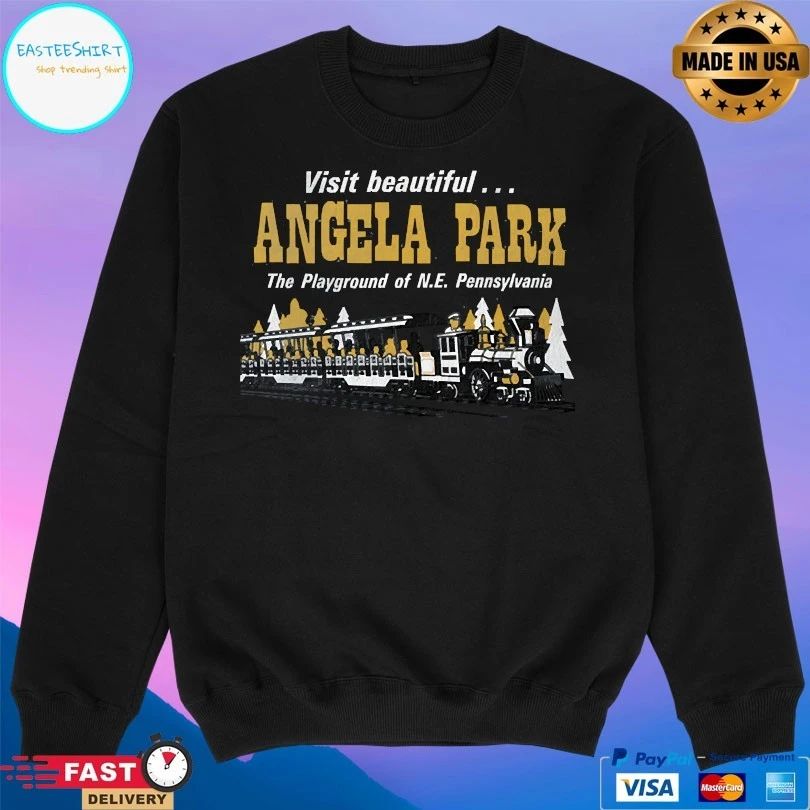 Visit Beautiful Angela Park The Playground Of N.E. Pennsylvania T-shirt