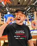 In a world of cowards be like Macklemore say no to Genocide free Palestine shirt