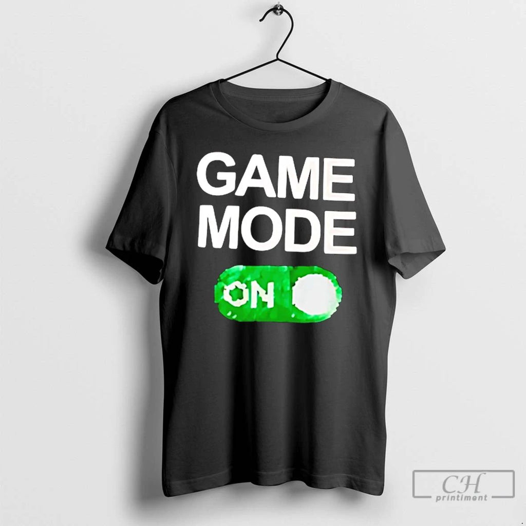 Premium Game Mode On T Shirts