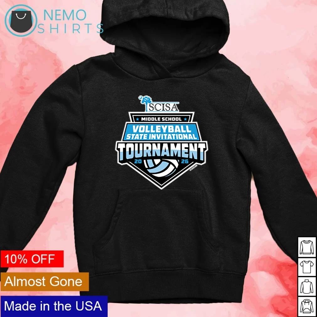 SCISA Middle School Volleyball State Invitational Tournament 2026 shirt