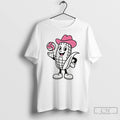 Classic Nebraska Huskers Pink Volleyball Mascot T Shirts