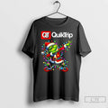 Classic Santa Grinch Dabbing Quiktrip Christmas Light T Shirts