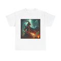 Unisex Adult T Shirt Fantasy Goat Warrior Dark Forest