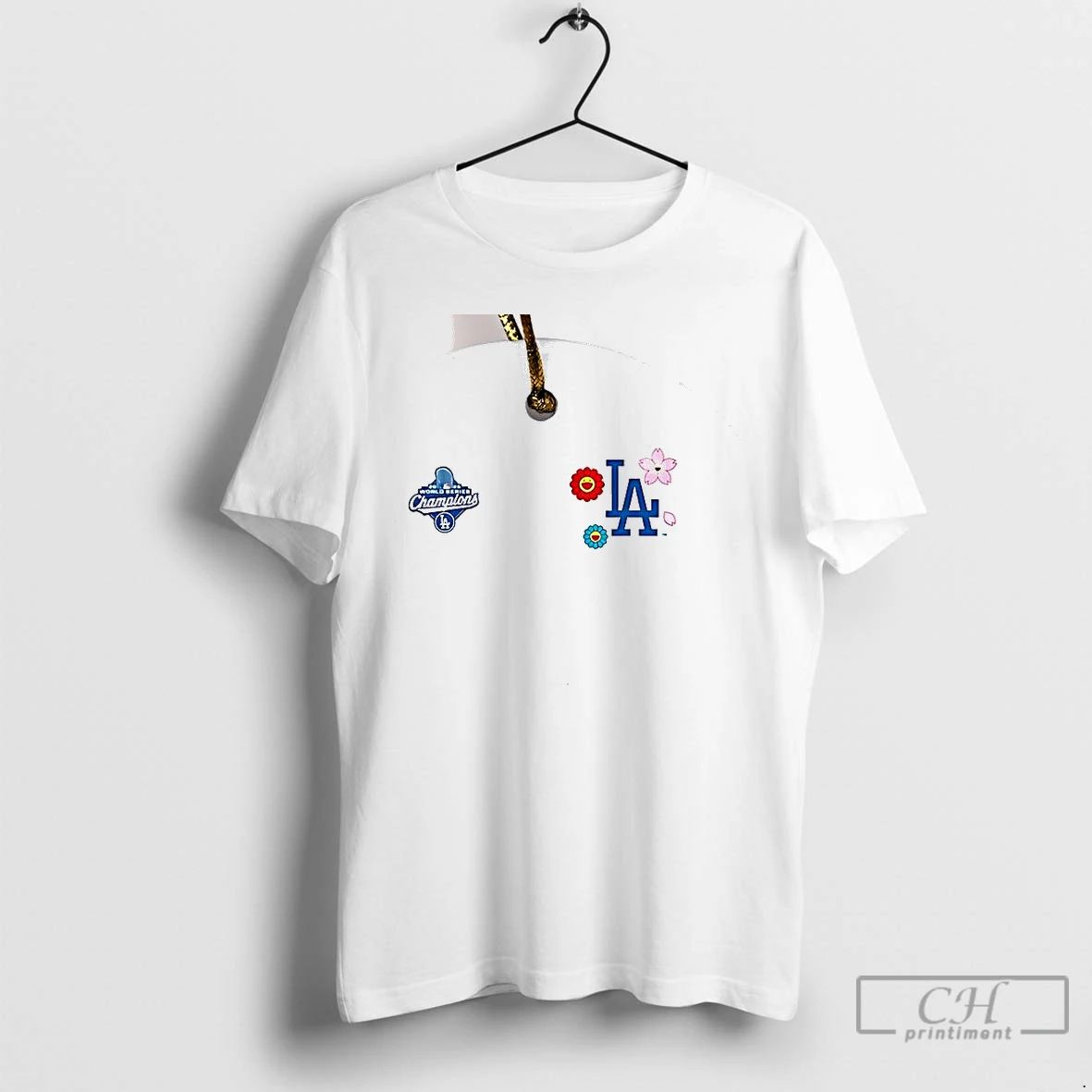 Premium Takashi Murakami Los Angeles Dodgers Two Sided Mugs And T Shirts