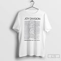 Classic Anthony Albanese Joy Division Unknown Pleasures T Shirts
