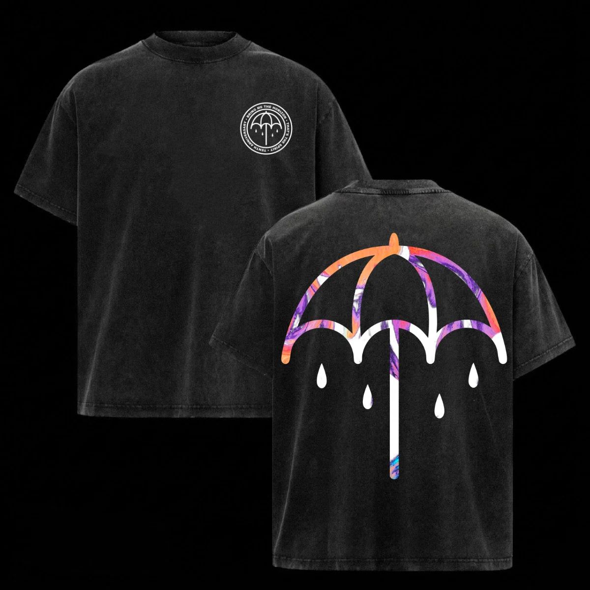 Bring Me The Horizon Shirt Unisex Oversize Modern Rock Band Music Lover Clothing