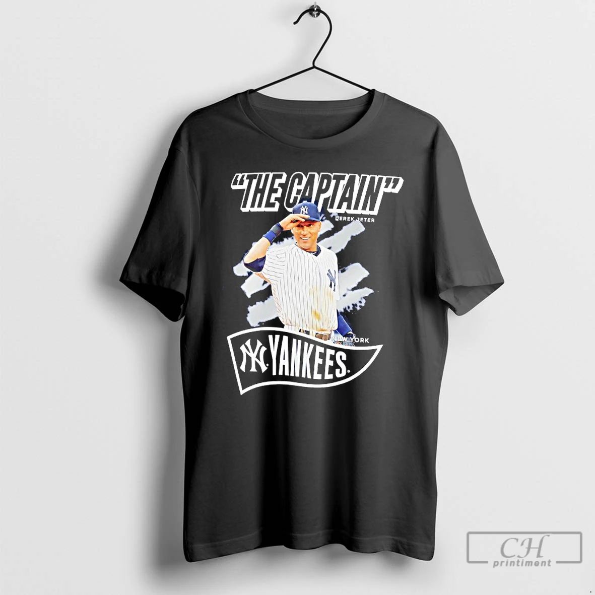 Premium Derek Jeter The Captain New York Yankees Retired Player Nickname T Shirts