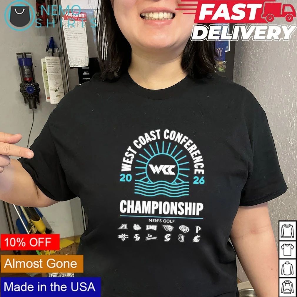 Men’s Golf Championships 2026 West Coast Conference shirt