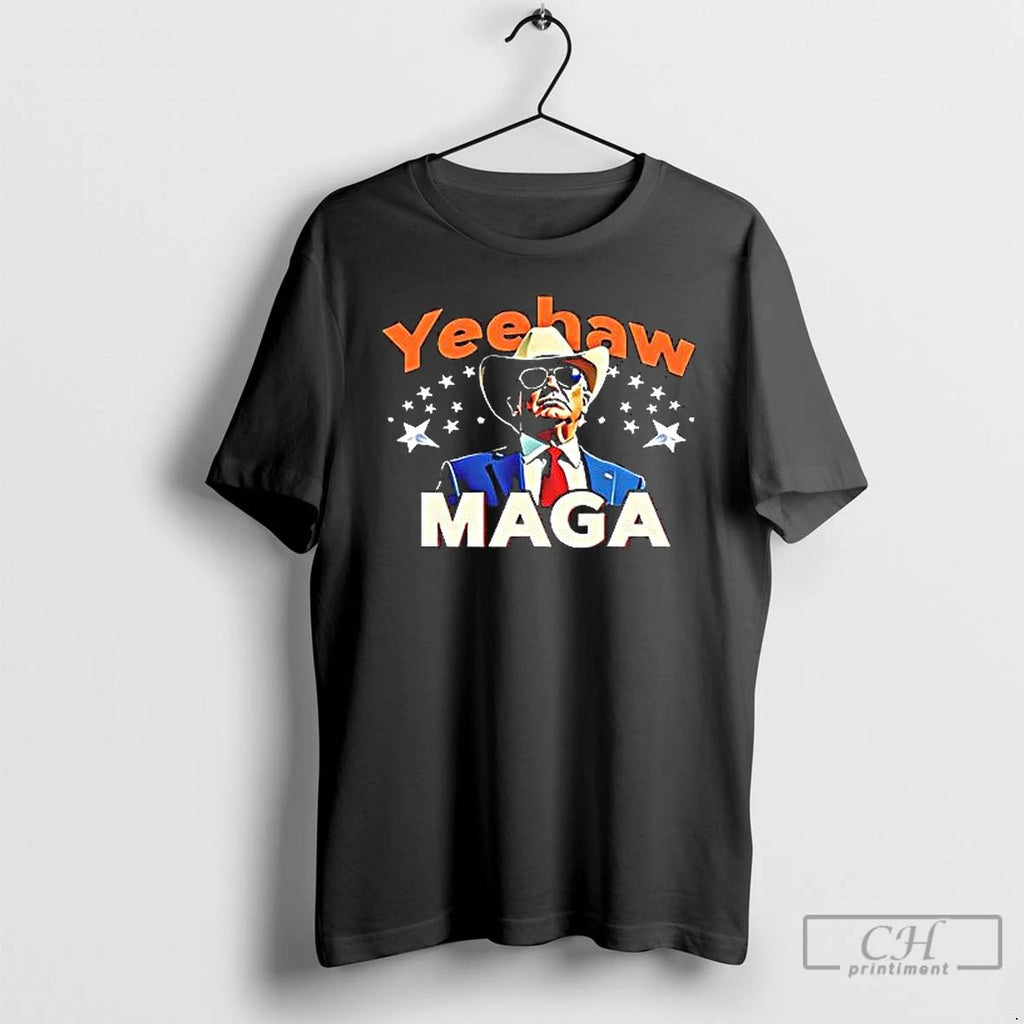 Classic Cow President Trump 2024 Election Maga T Shirts