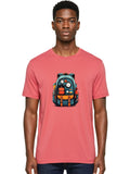 Travel-Rucksack Mens Graphic Tee, 100% Cotton, Casual Summer Wear