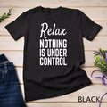 Funny Meditation Quote Yoga Shirt With Saying For Women Men Unisex T-shirt