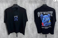Off-White Men Black Graphic T-Shirt Casual Streetwear Cotton Tee Reprint S-5XL