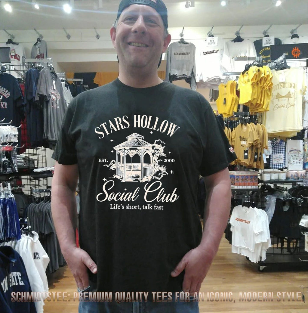 Gilmore Girls Stars Hollow Social Club Est 2000 Life’s Short Talk Fast shirt