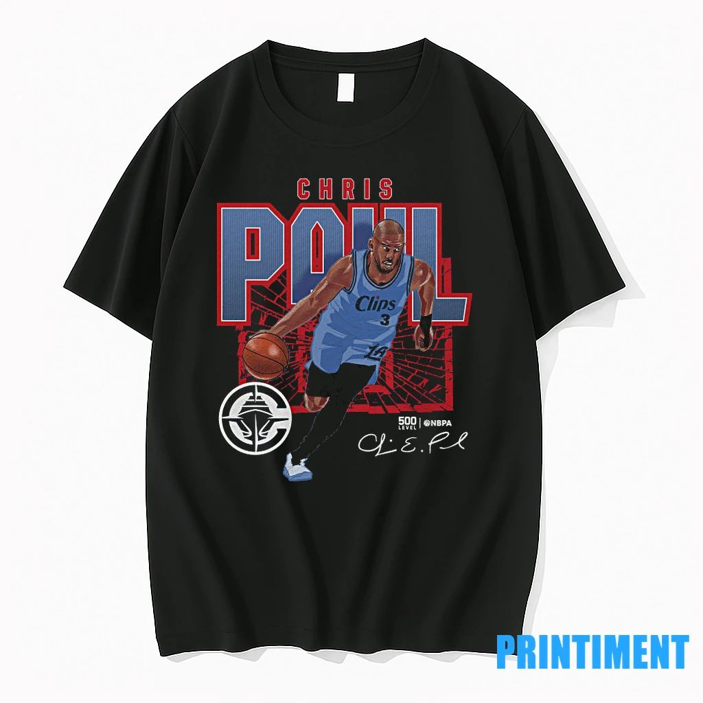 Chris Paul Los Angeles Clippers T Shirt Nba Nbpa Image 01 Tshirts Sweater