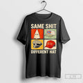 Premium Same Shit Different Hat Kkk Confederate Flag Nazi