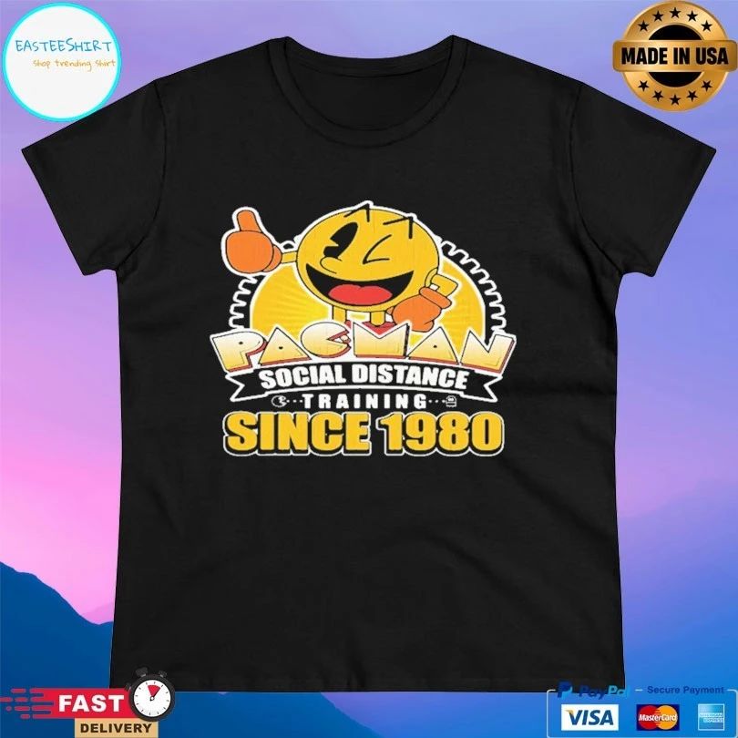 Pacman Social Distance Training Since 1980 T-shirt