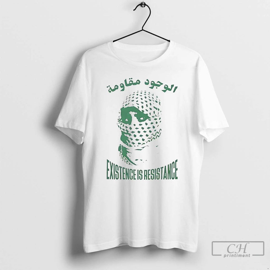 Classic Exrsstence Is Resistance Free Palestine T Shirts