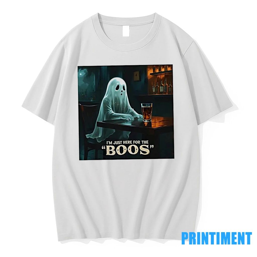 Im Just Here For The Boos Halloween 2025 Tshirts Sweater