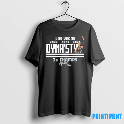 Aja Wilson Las Vegas Aces 2022 2023 2025 Dynasty 3x Champs Tshirts Sweater