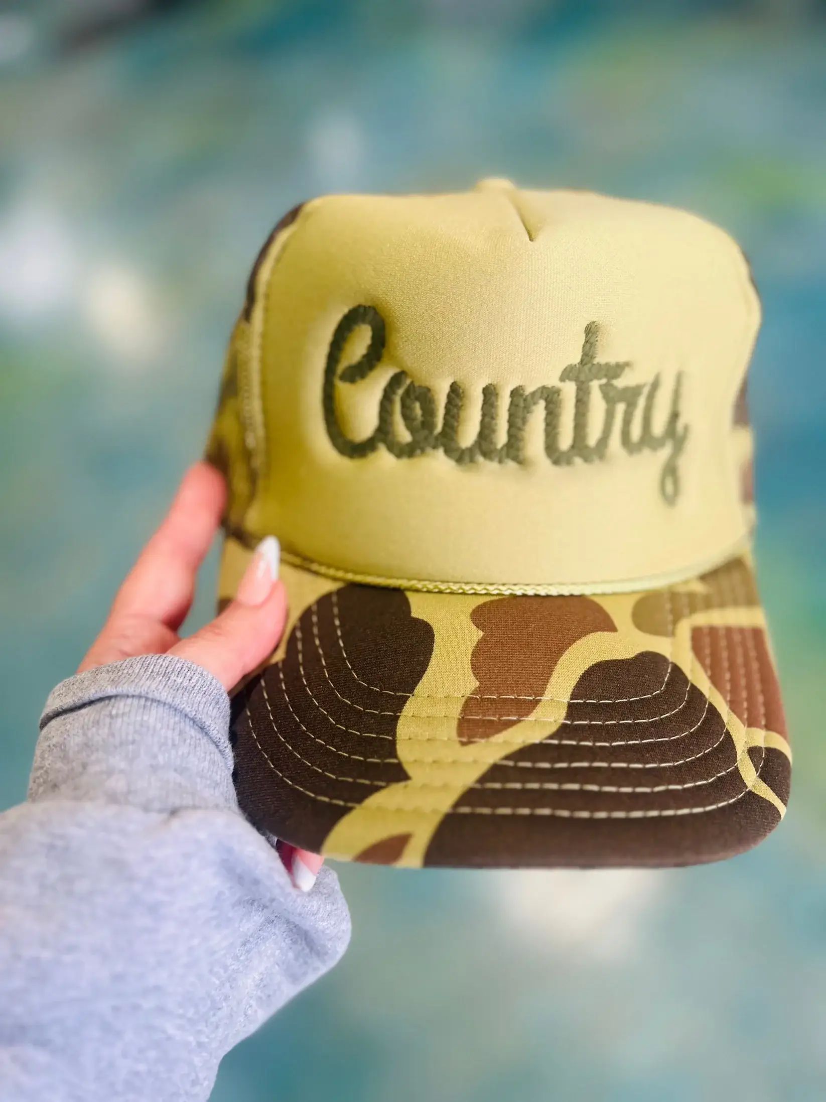 Country Rope Embroidery - Otto Trucker Hat